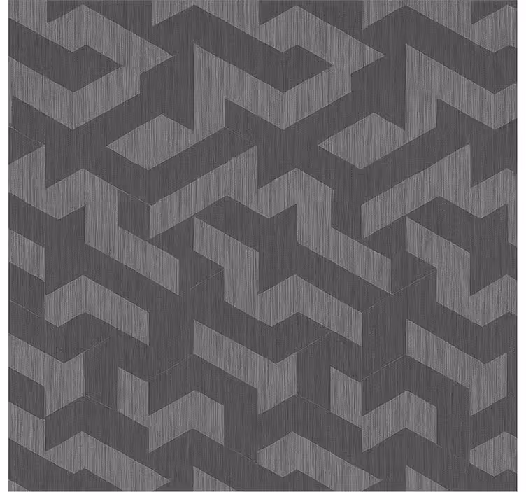 Geometric dark forms blind teens - TenStickers