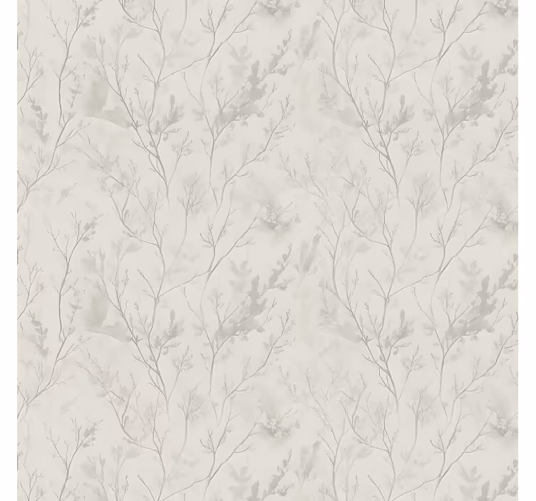 Winter floral pattern blind kitchen - TenStickers
