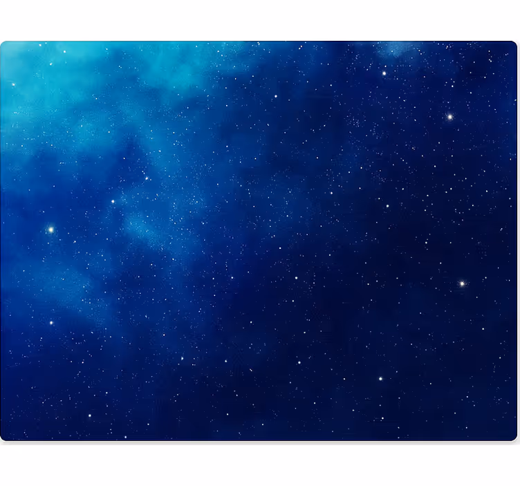 Blue Galaxy Star blind teens - TenStickers