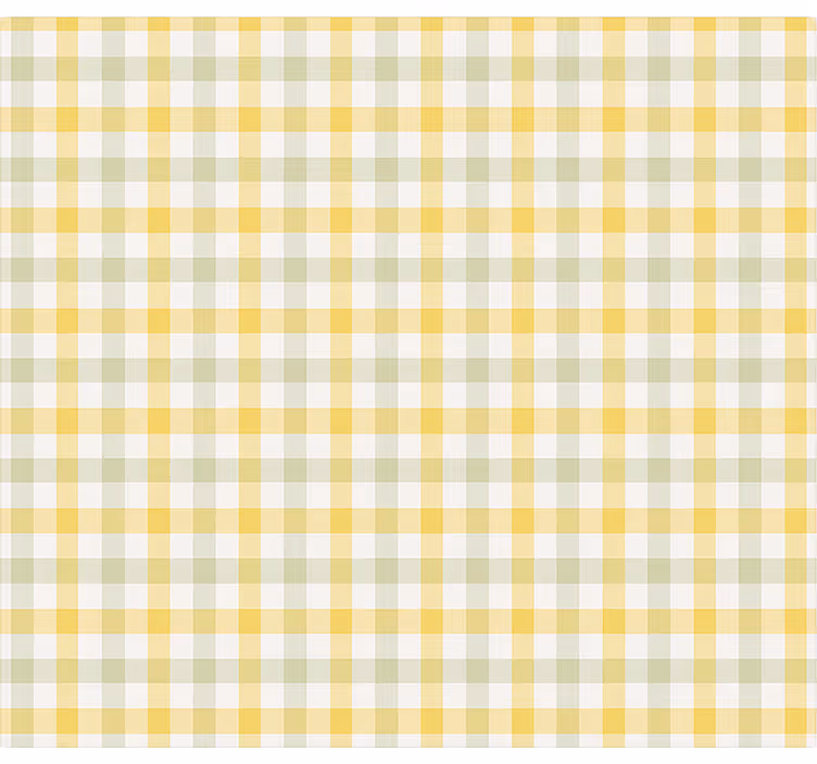 Yellow picnic pattern  dining room blind - TenStickers