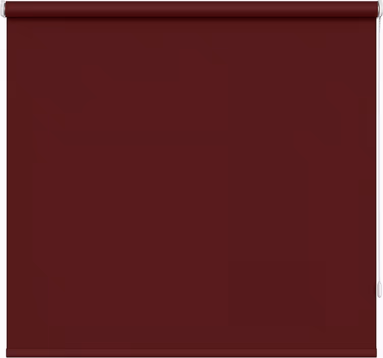 Deep maroon monocolour  dining room blind - TenStickers