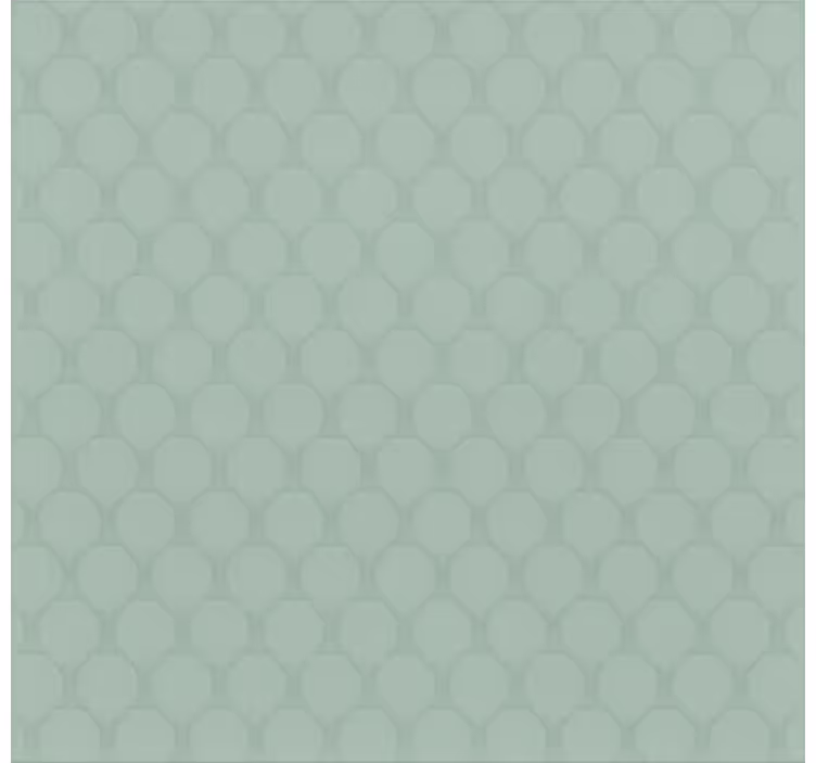 Mint green diamonds dining room blind - TenStickers