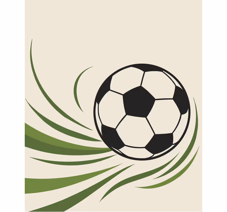Blind teens football game - TenStickers