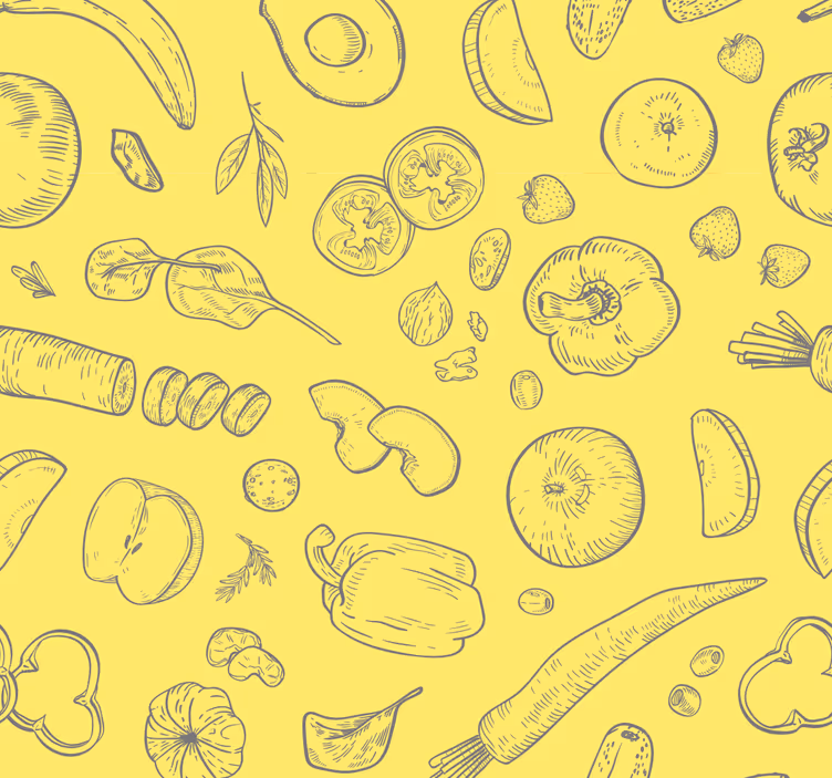 Blind kitchen fruitful designs - TenStickers