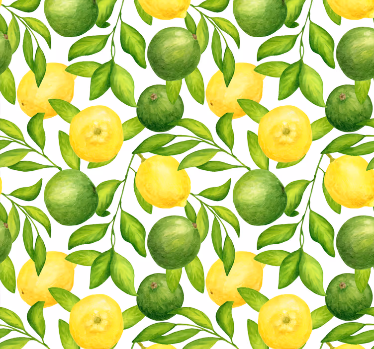 Blind kitchen citrus fruit design - TenStickers