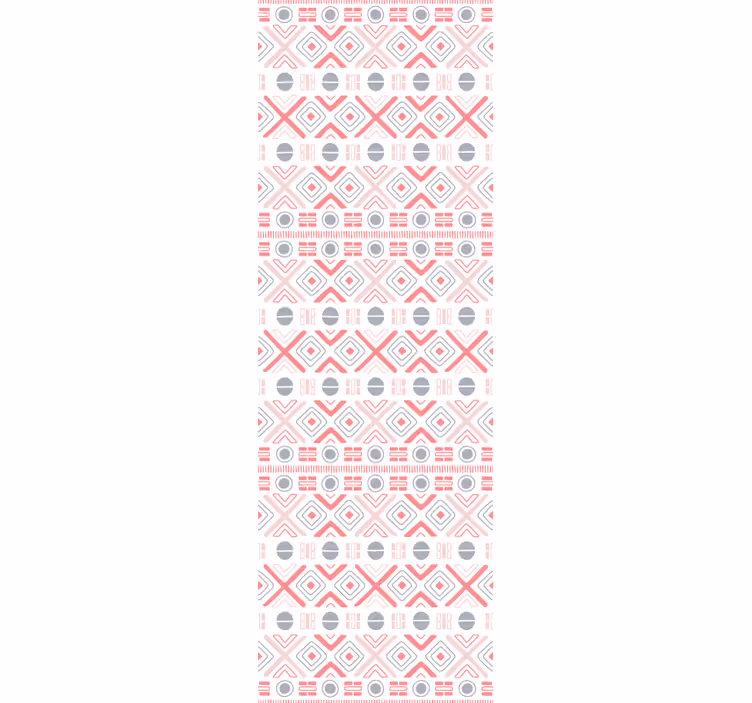 Blind kitchen soft colored tribal patterns - TenStickers