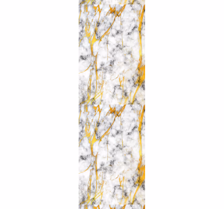 Blind kitchen elegant gray and gold marble - TenStickers
