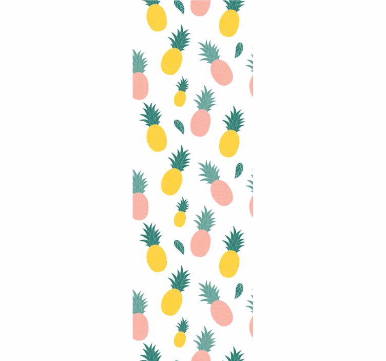 Blind kitchen pineapple fruit pattern design - TenStickers