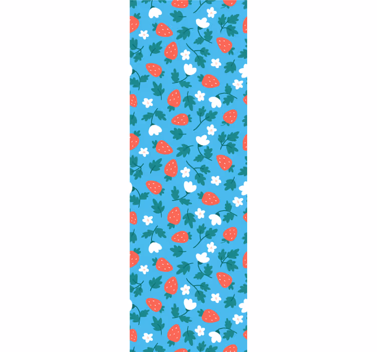 Blind kitchen colorful fruits and flower design - TenStickers