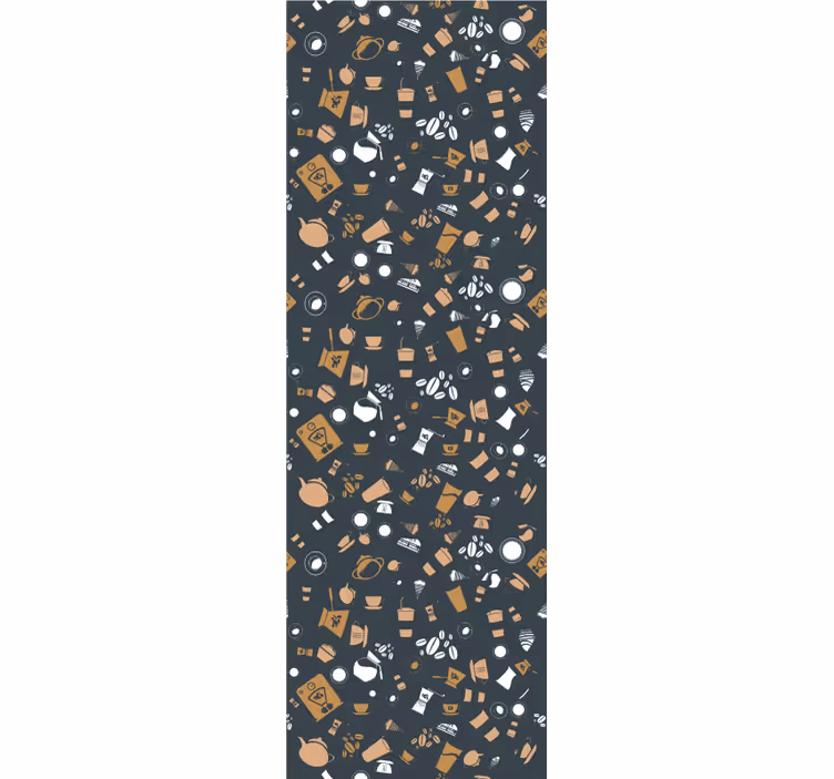 Blind kitchen coffee seamless pattern icon - TenStickers