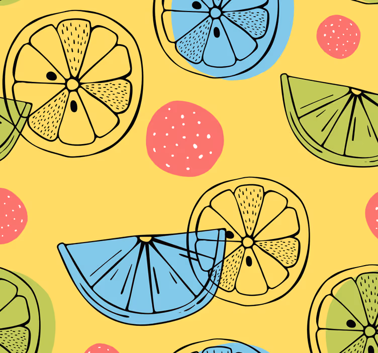 Blind kitchen citrus fruits collection - TenStickers