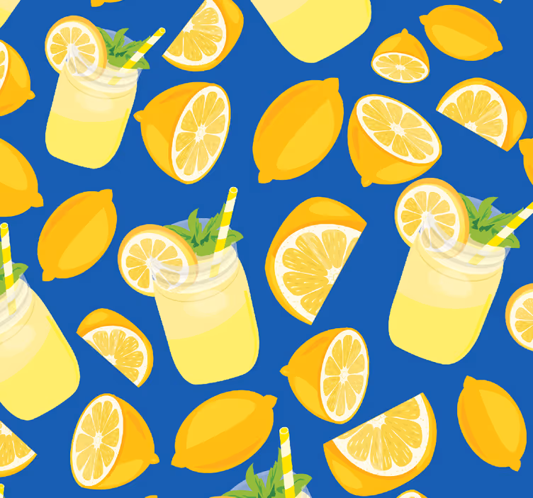 Blind kitchen fresh lemon juice - TenStickers