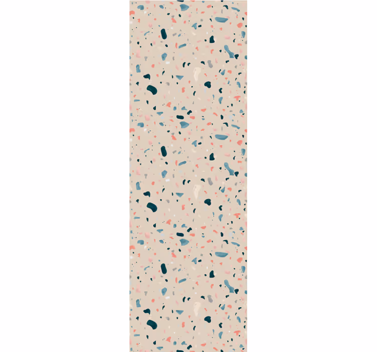 Blind kitchen hand painted terrazzo design - TenStickers