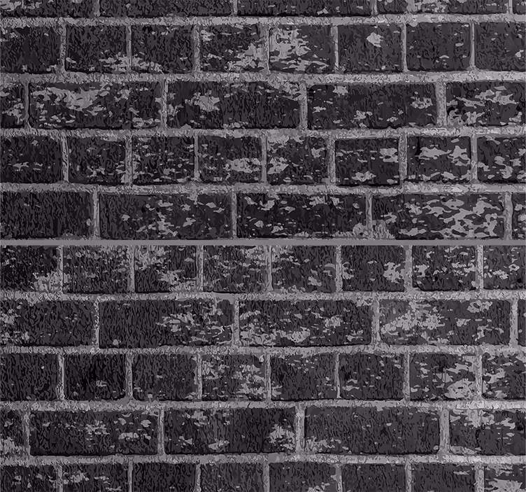 Blind kitchen brick style - TenStickers