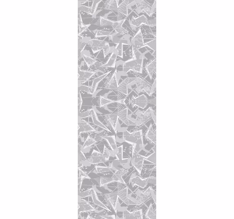 Dining room blind with gray 80s fine graphics - TenStickers