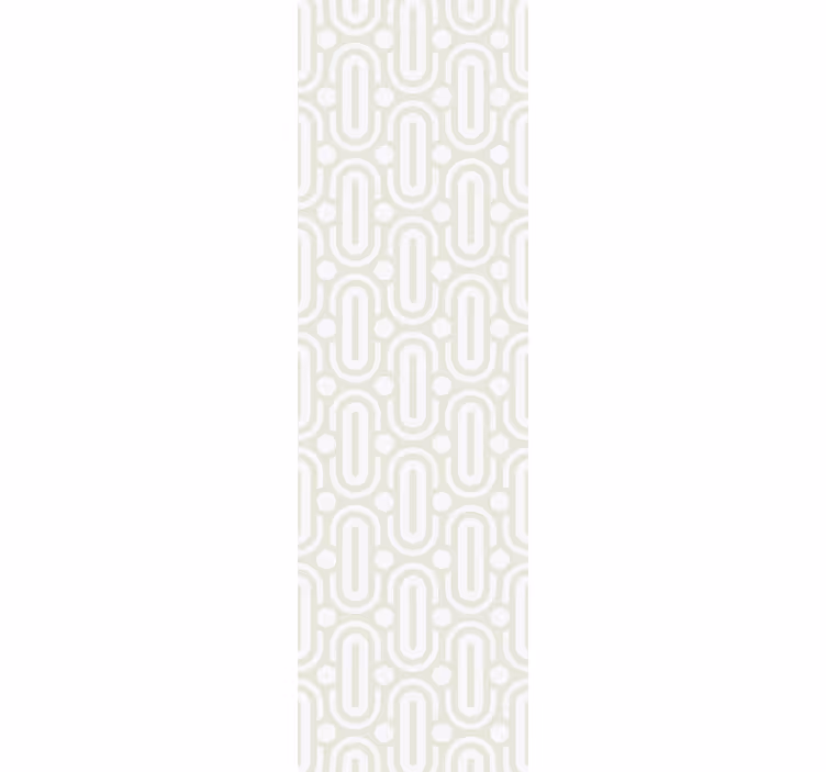 Dining room blind in gray geometric lines - TenStickers