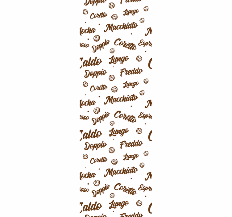 Dining room blind coffee every day - TenStickers