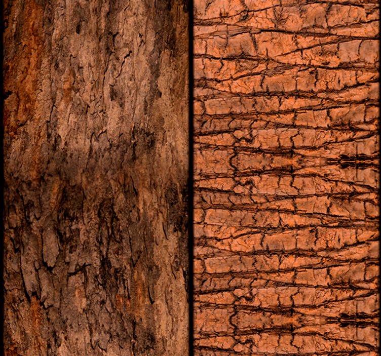 Dining room blind time etched in the tree - TenStickers
