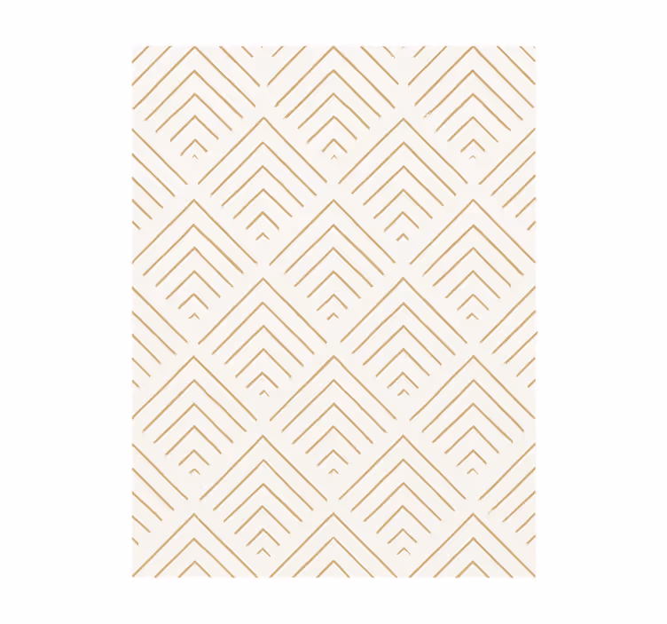 Blind teens with simple geometric chevrons - TenStickers