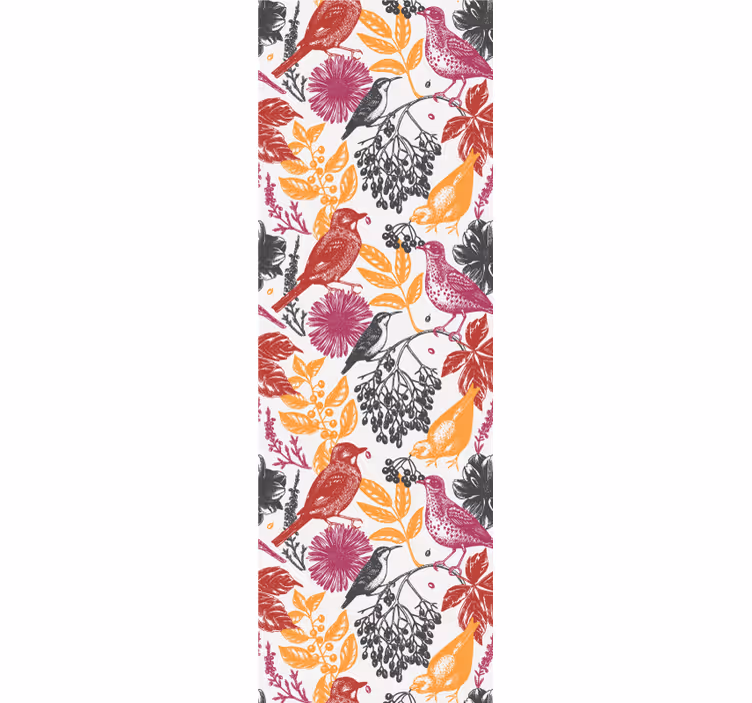 Blind teens wild garden flower design - TenStickers