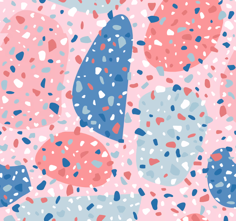 Blind teens pink terrazzo - TenStickers