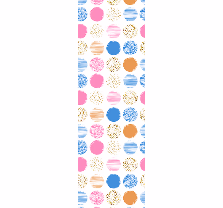 Blind teens colored dot pattern - TenStickers