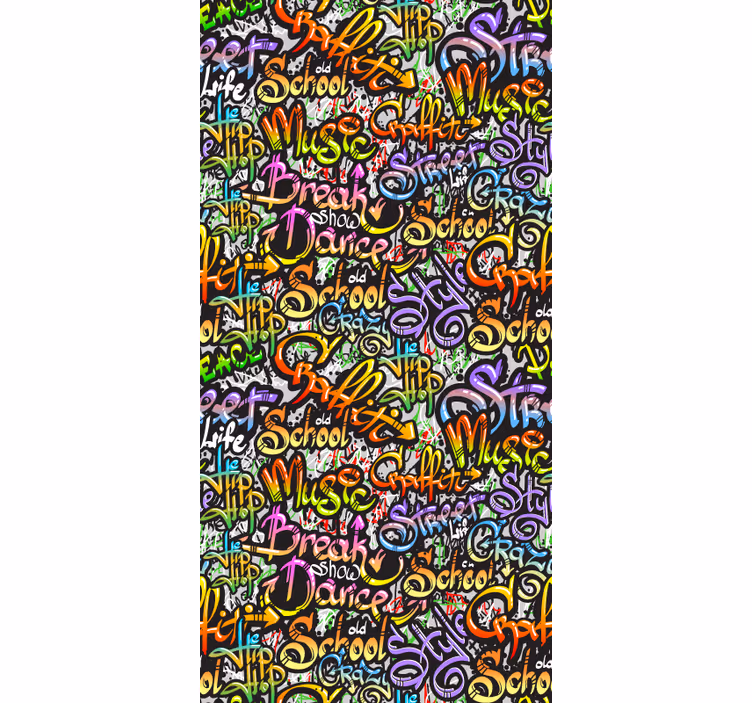 Blind teens urban expression wall art - TenStickers