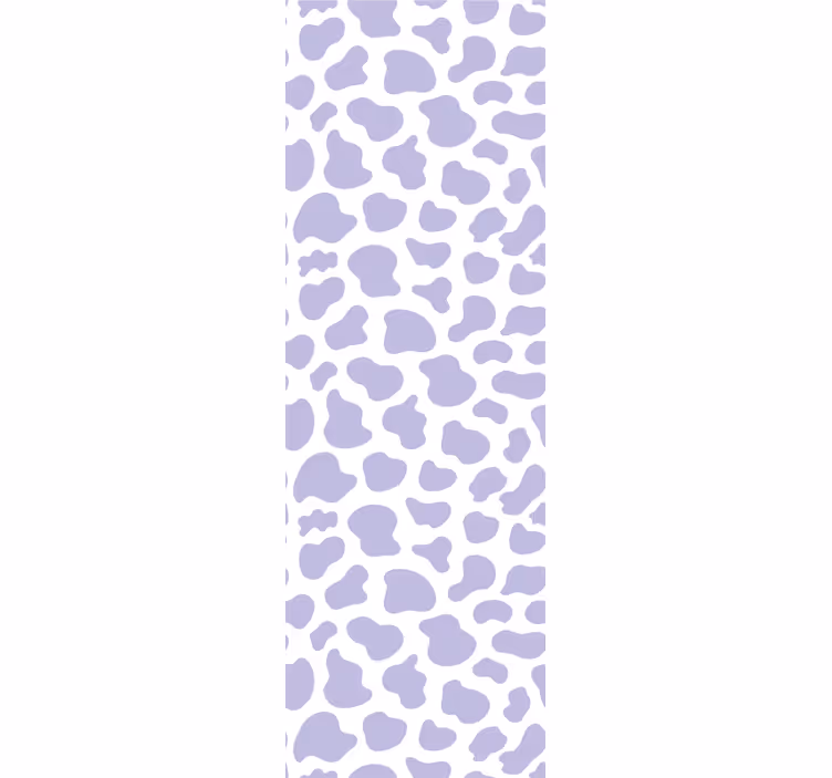 Blind teens in purple cow print - TenStickers