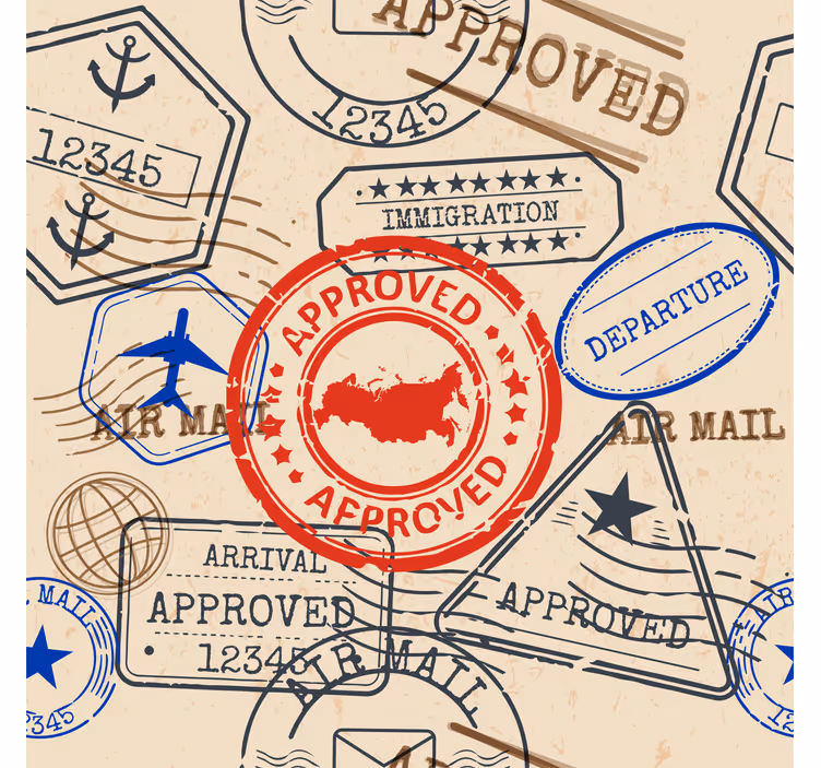 Blind teens travel stickers - TenStickers