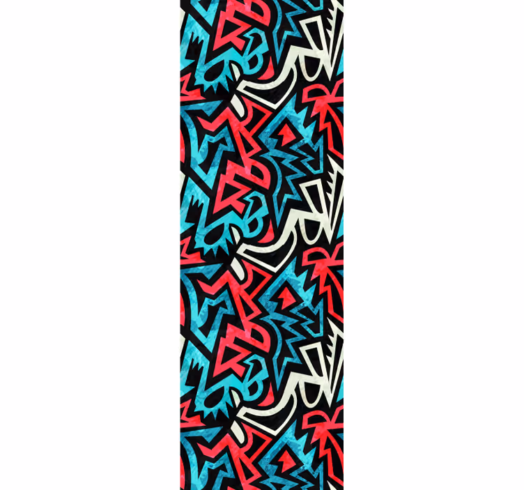 Blind teens urban painted design - TenStickers