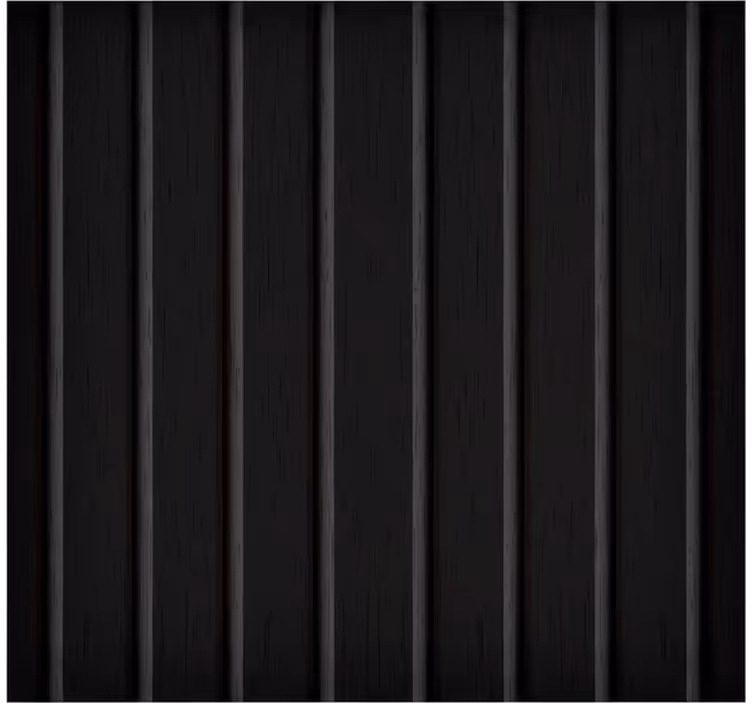 Elegant blind rustic black panel - TenStickers