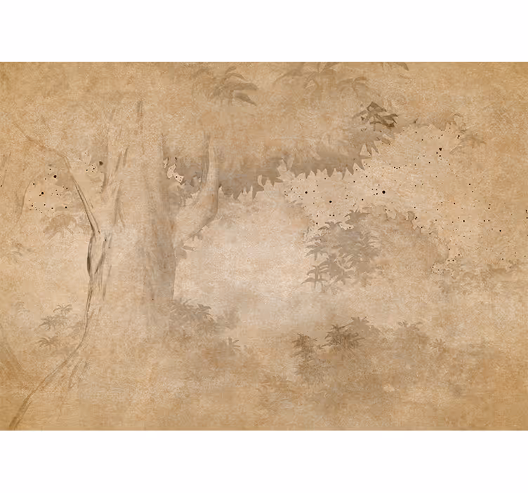Blind kitchen vintage rainforest scenery - TenStickers