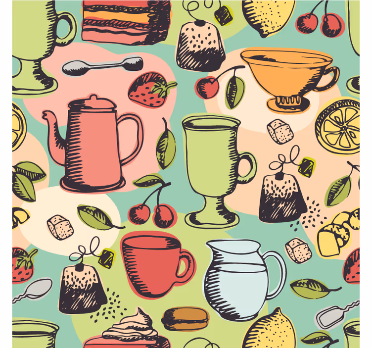 Blind kitchen food storage solutions - TenStickers
