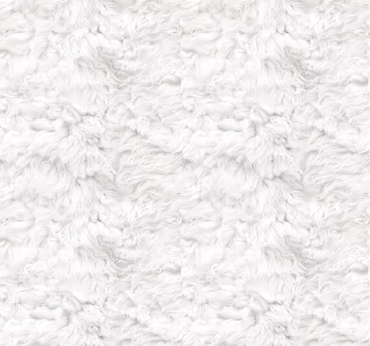 White window blind with a soft texture - TenStickers