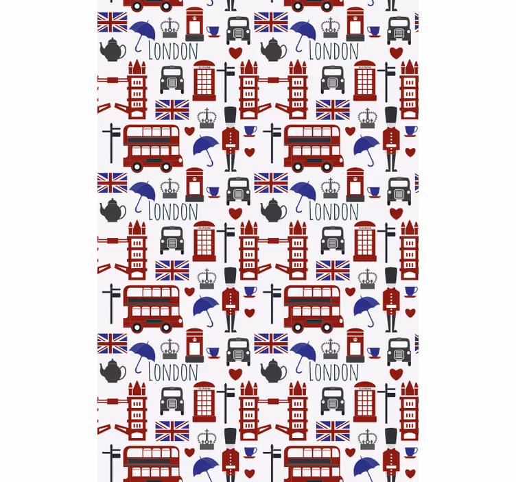London Classic roller blind - TenStickers