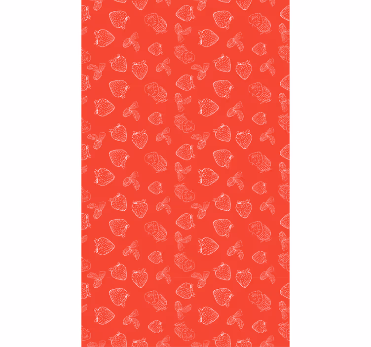 Seamless strawberry  Fruit and vegetable blind - TenStickers