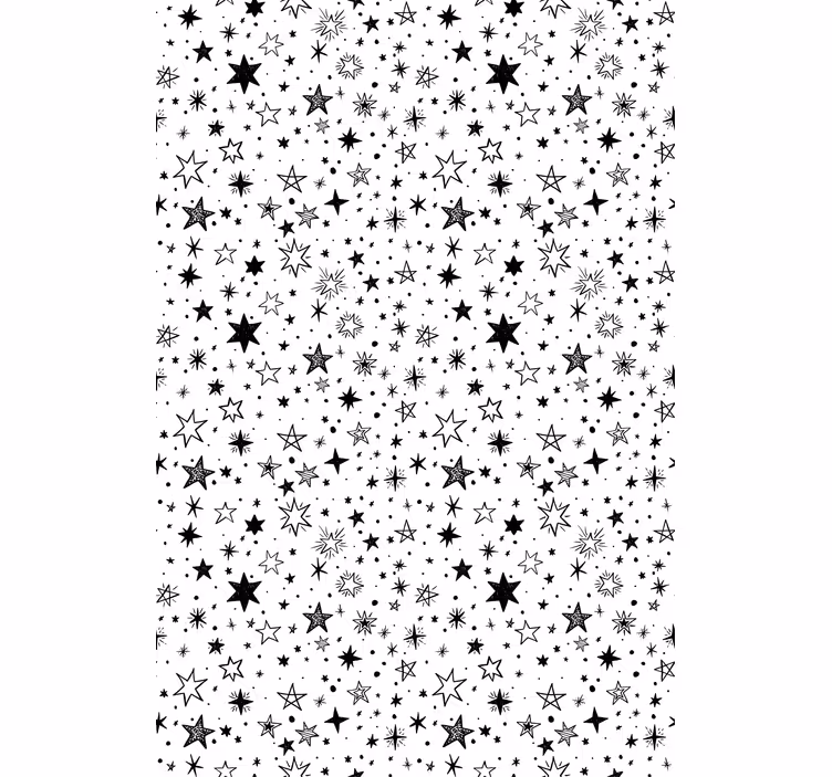 Starry night pattern blind teens - TenStickers