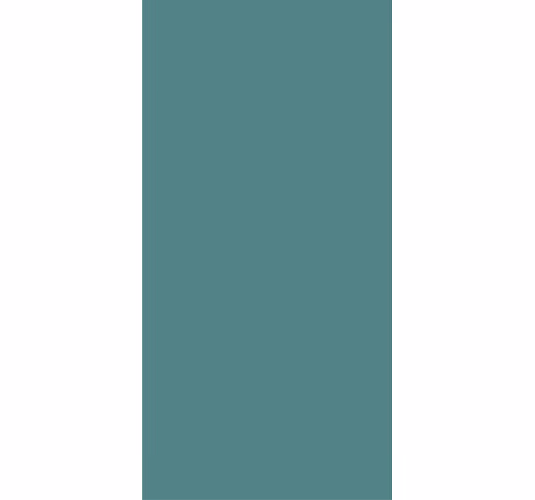 Teal blue plain color Elegant blind - TenStickers