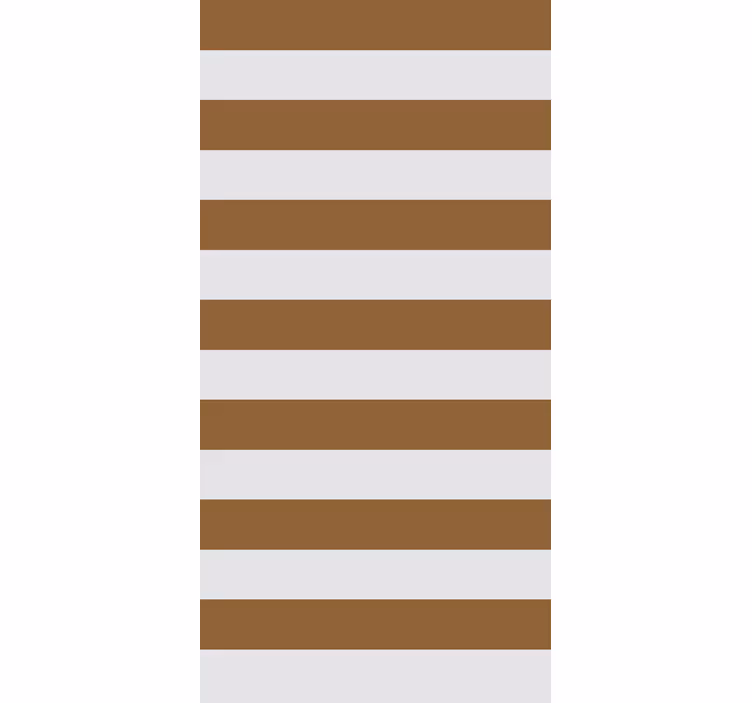 Striped Earth tones elegant blind - TenStickers