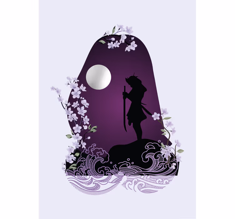 Violet anime character Original roller blind - TenStickers