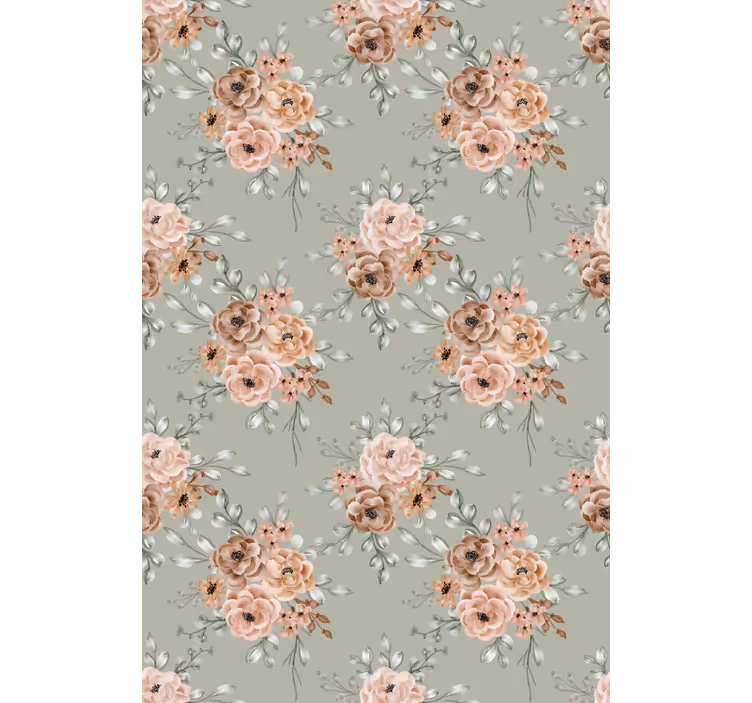 Vintage roses Flowers and plant blind - TenStickers