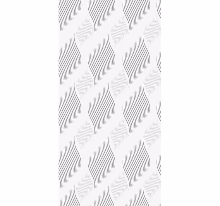 Grey wave pattern elegant blind - TenStickers
