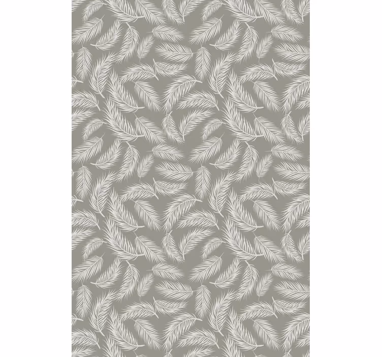 Feather beige "Hampton" Flowers and plant blind - TenStickers