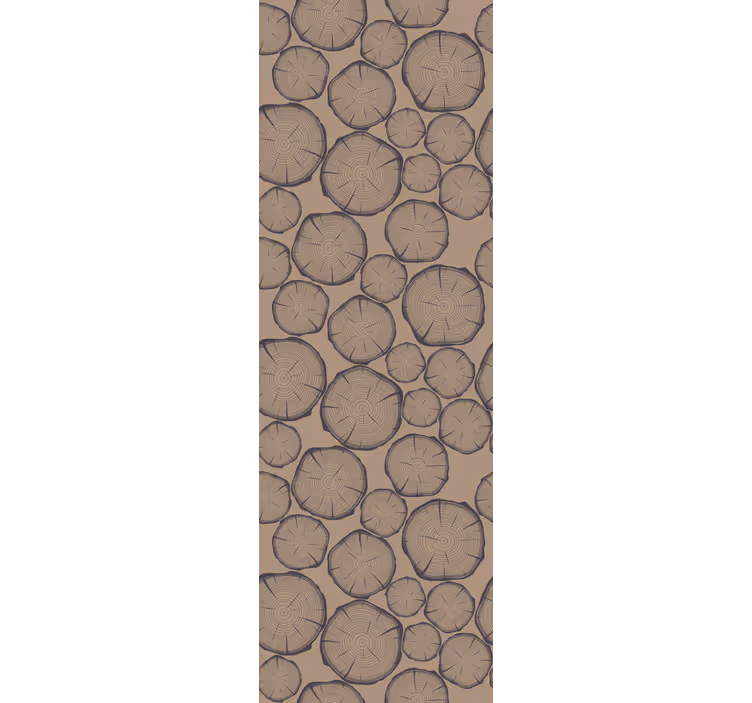 Tree trunk Rustic roller blind - TenStickers