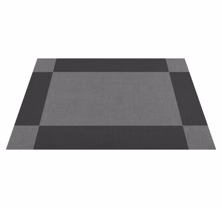 Gray background elegant style elegant placemats - TenStickers