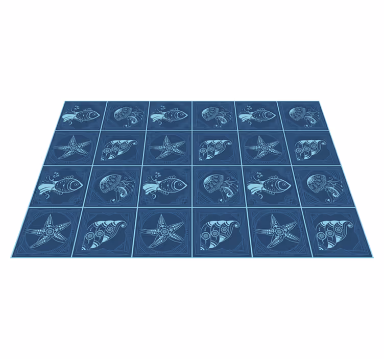 Original placemats nautical themed design - TenStickers