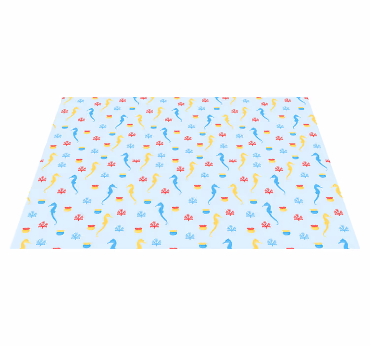 Original placemats colorful underwater design - TenStickers