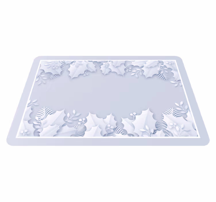 Christmas placemats with elegant holiday design - TenStickers