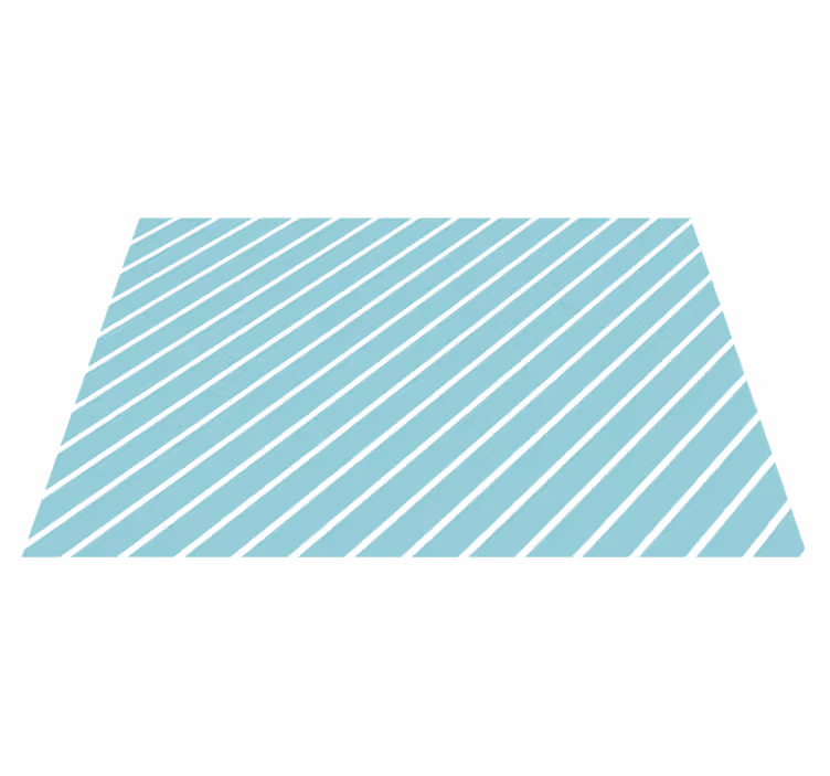 Textured placemats for striped table setting - TenStickers