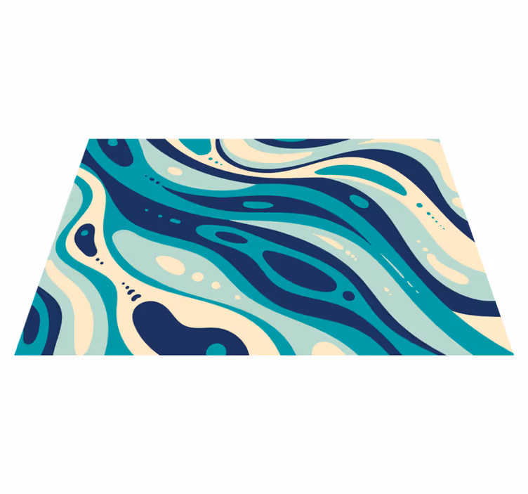 Abstract lines original placemats - TenStickers